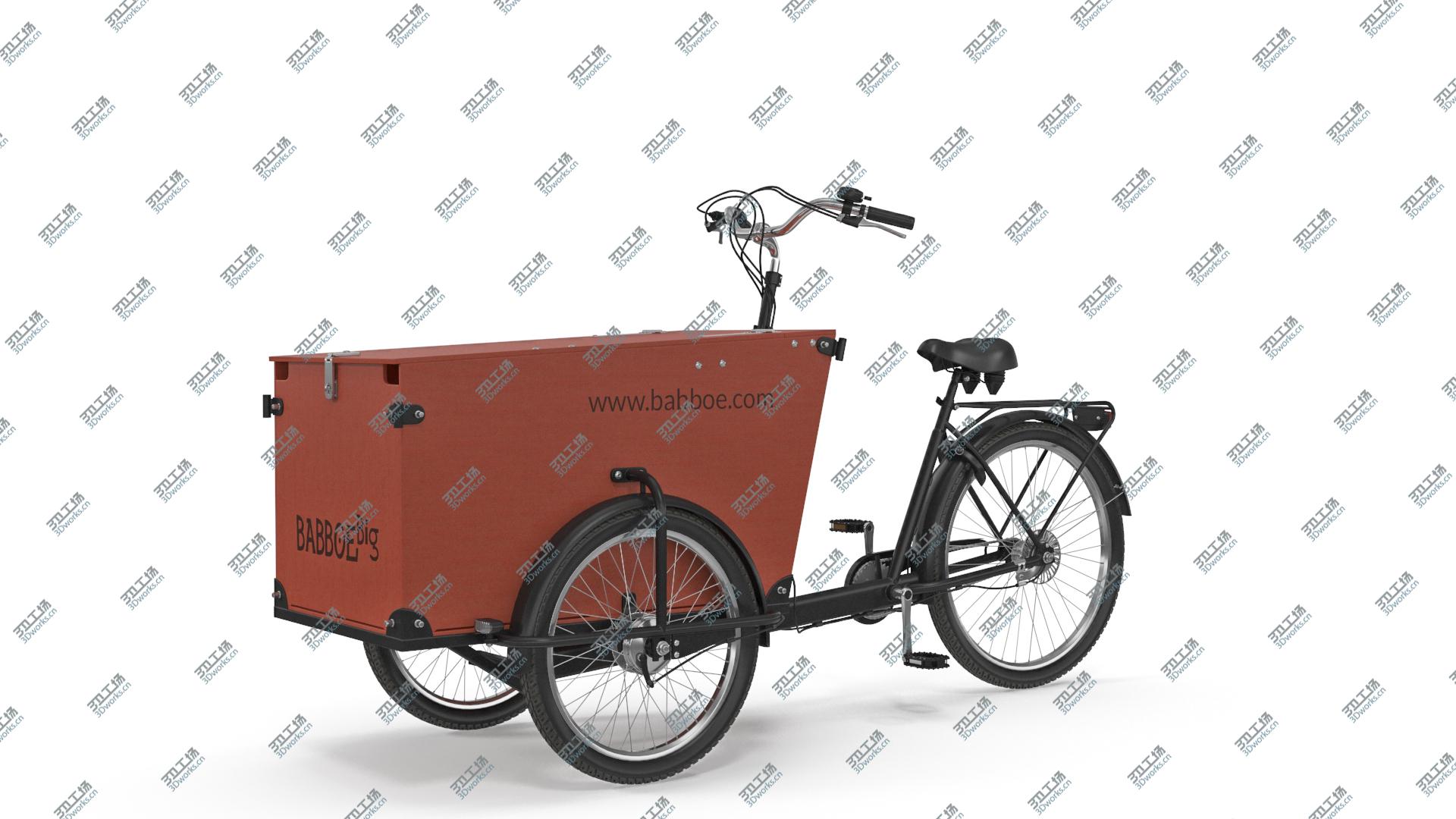 images/goods_img/2021040164/3D Babboe Transporter Cargo Bike Rigged/2.jpg